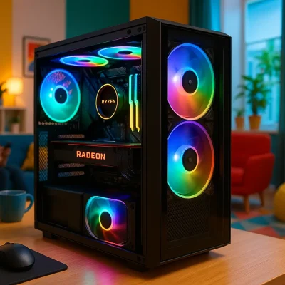 Monte seu PC: Ryzen 7 5800X3D, RX 7900 XTX, 64GB, 4TB SSD