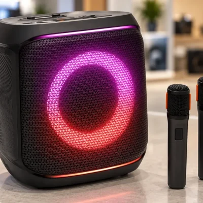 JBL PartyBox Encore Essential 2 Mic: karaokê ou caixa mais simples?
