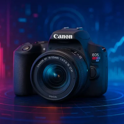 Canon EOS Rebel SL3 com 6% de desconto na Amazon