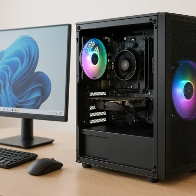 Monte seu PC: Ryzen 5 4600G, Vega 7, 8GB, 240GB SSD