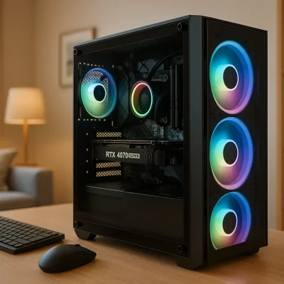 Monte seu PC: Ryzen 7 5700X3D, RTX 4070 Super, 16GB, 1TB SSD