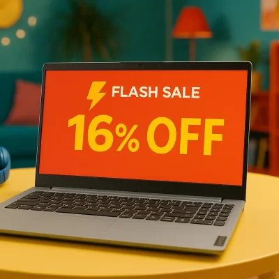 Notebook Lenovo IdeaPad Slim 3 em oferta relâmpago: 16% OFF até acabar