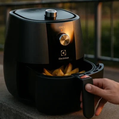 Fritadeira Elétrica Electrolux Airfryer 4L EAF30: resultados de desempenho e consumo