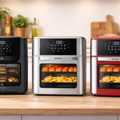 Compare 5 air fryers forno 12L com painel digital e funções úteis para ganhar espaço e praticidade, fazer porções grandes e decidir na Amazon.