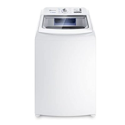 Máquina de Lavar Electrolux 15kg Branca Essential Care com Cesto Inox e Jet&Clean (LED15) - 220V